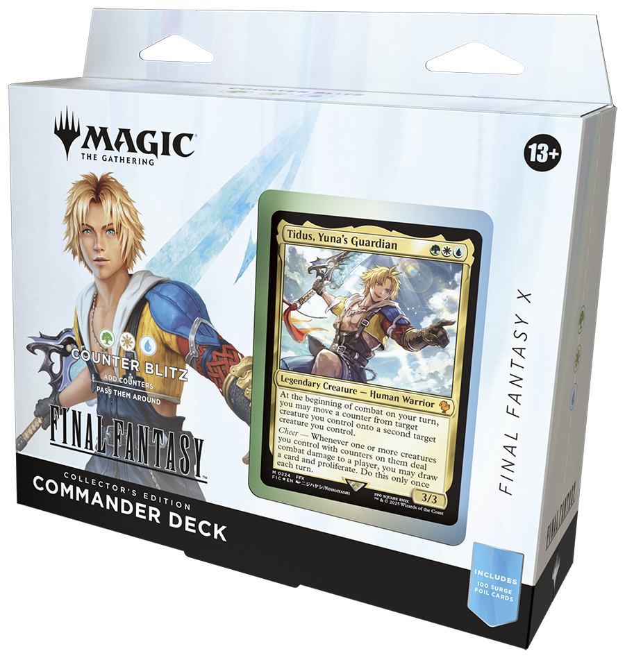Magic: The Gathering - Final Fantasy Collector Commander Deck (4ct)