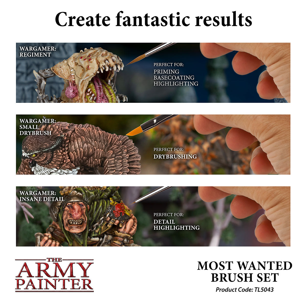 Brush Set: Most Wanted