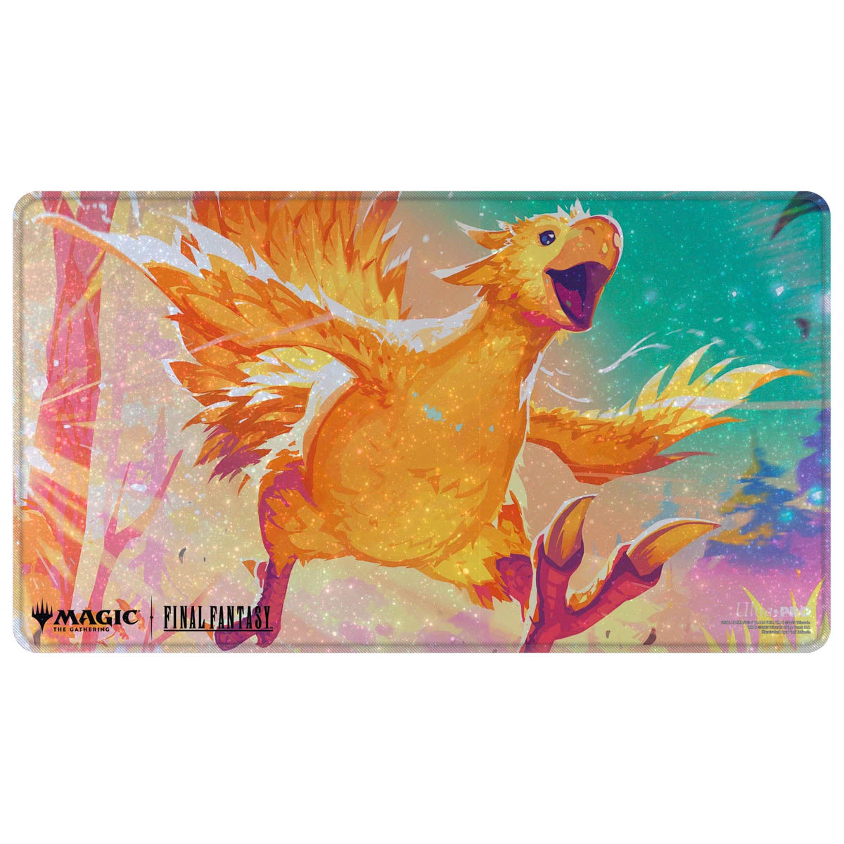 Final Fantasy - Holofoil - Golden Chocobo - MTG UltraPro Playmat: Universes Beyond