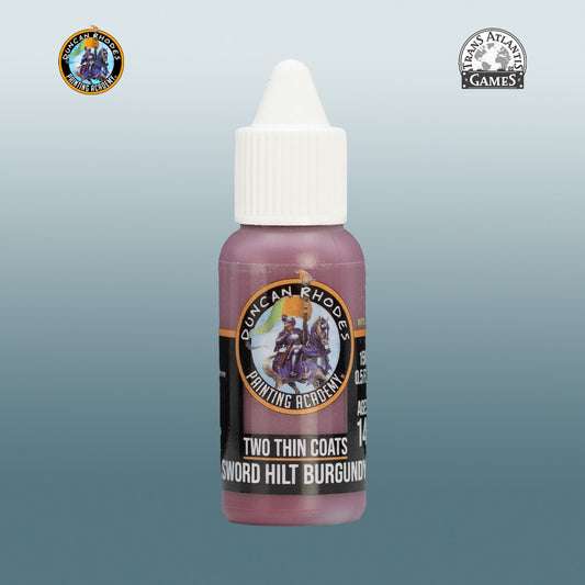 Two Thin Coats: Sword Hilt Burgundy