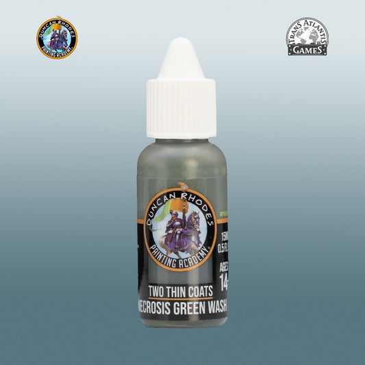 Two Thin Coats: Necrosis Green Wash