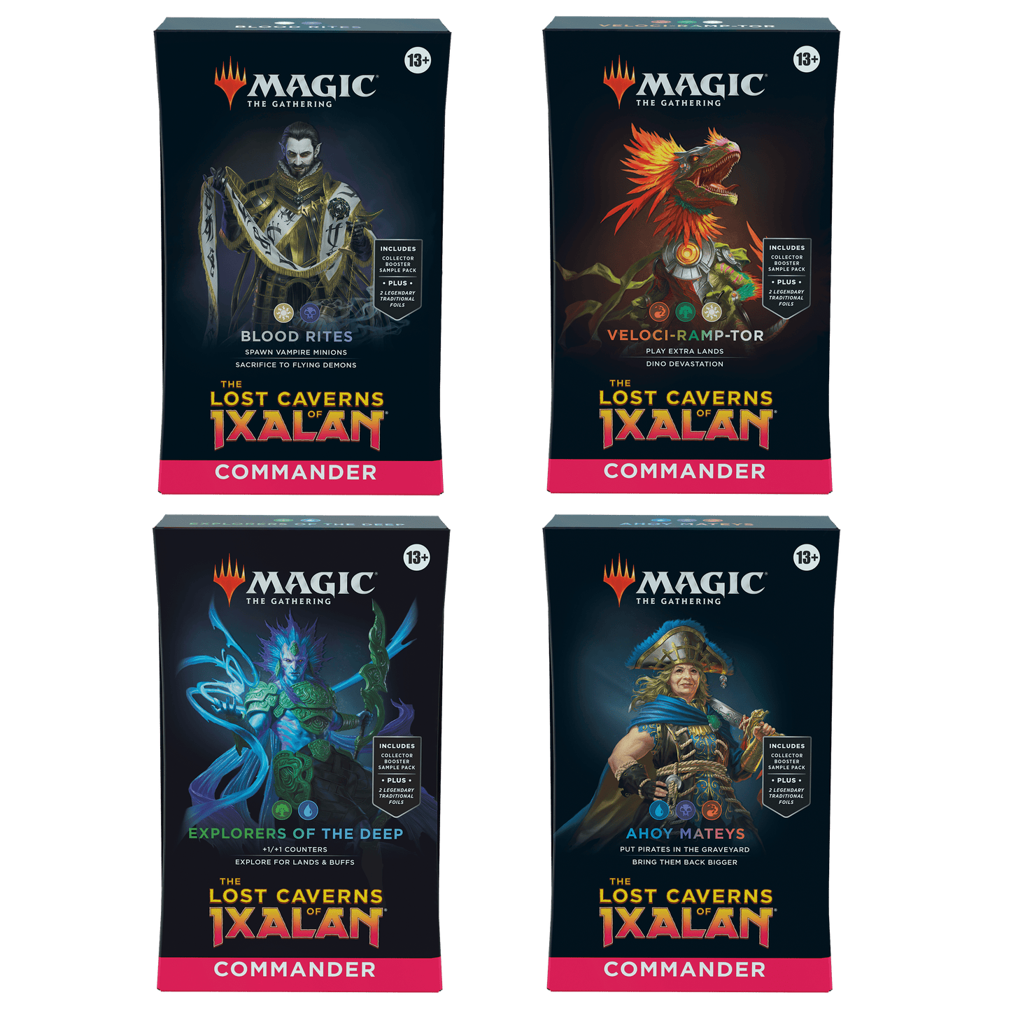 MTG - Lost Caverns of Ixalan - Commander Decks