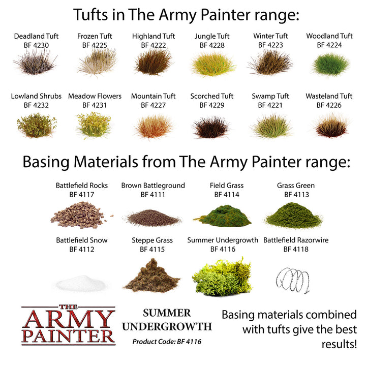 Battlefield Basing: Summer Undergrowth