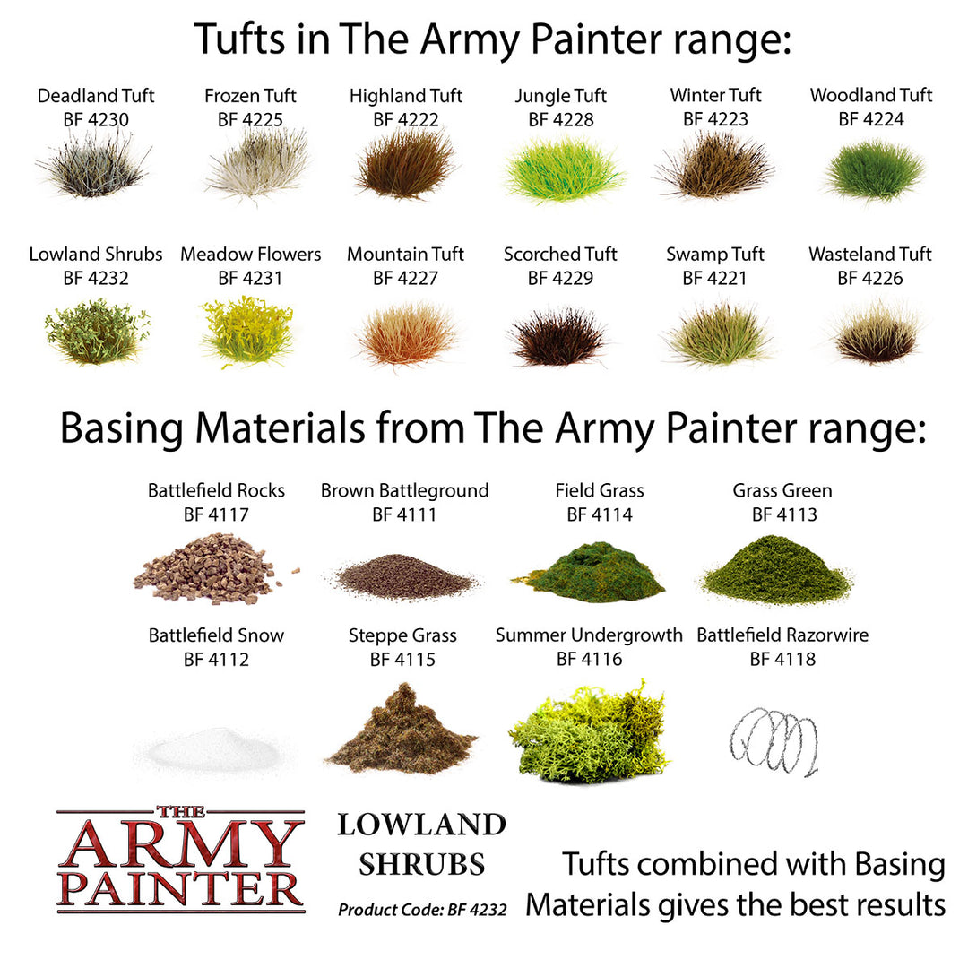 Battlefield Tufts: Lowland Shrubs