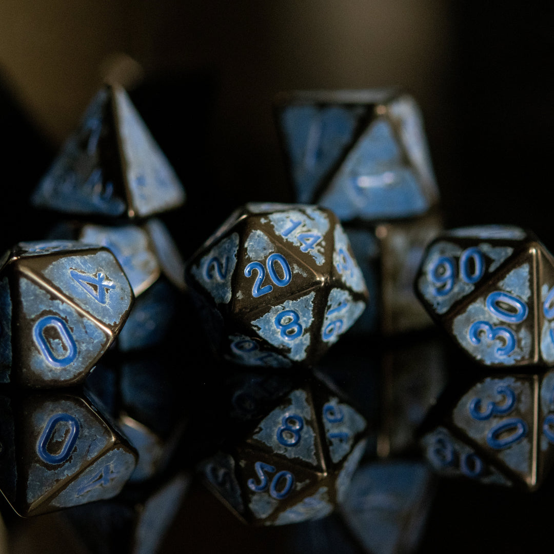 Corrosive Acrylic Dice Set