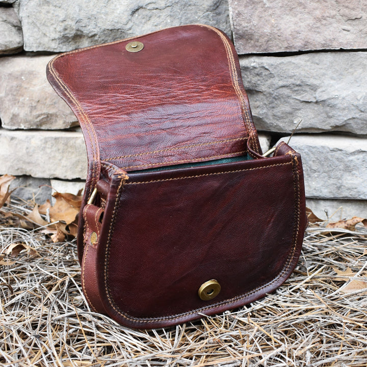 The Seeker Leather Satchel - Small