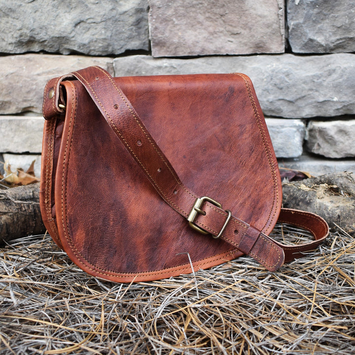 The Seeker Leather Satchel - Medium