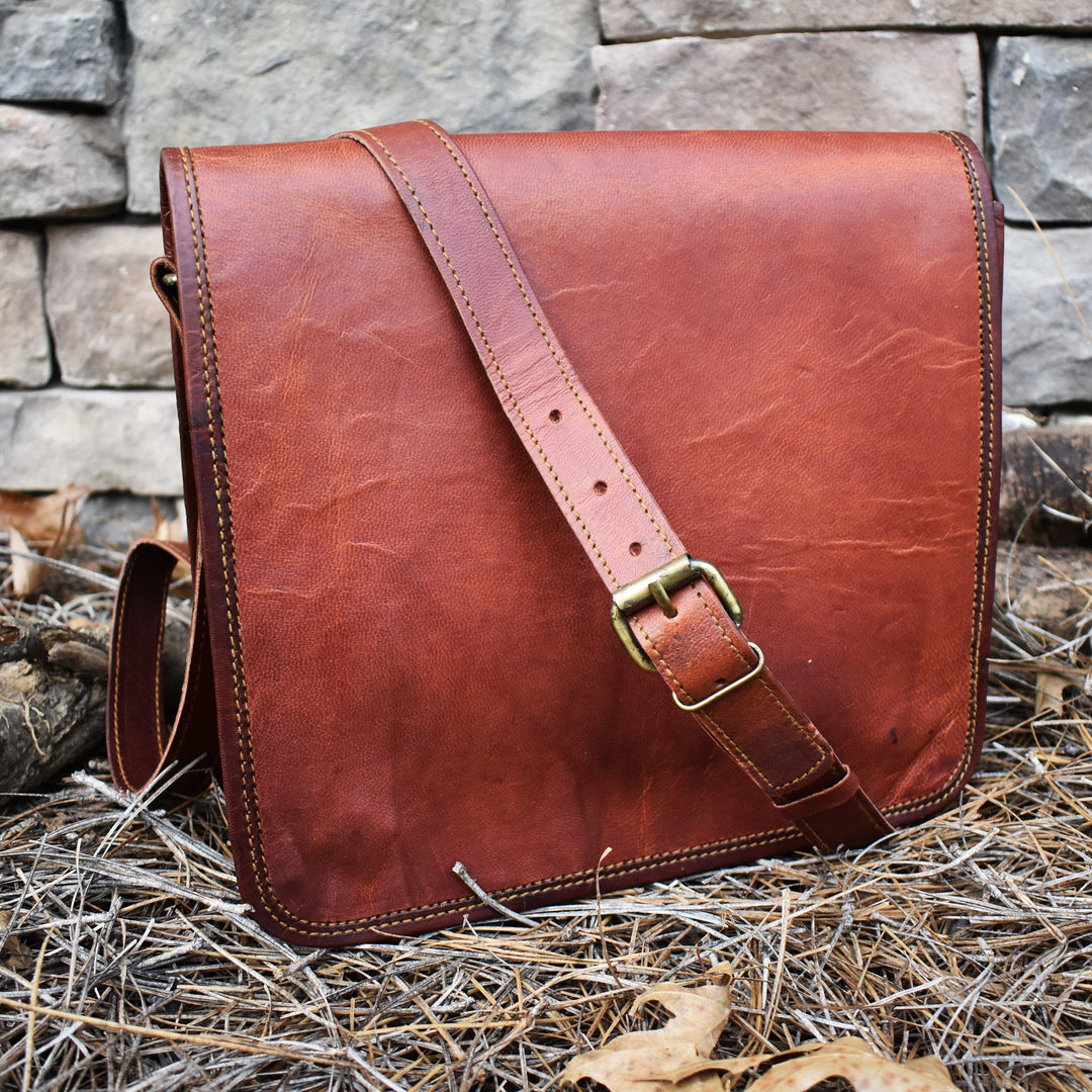 The Wanderer Leather Satchel - Extra Large