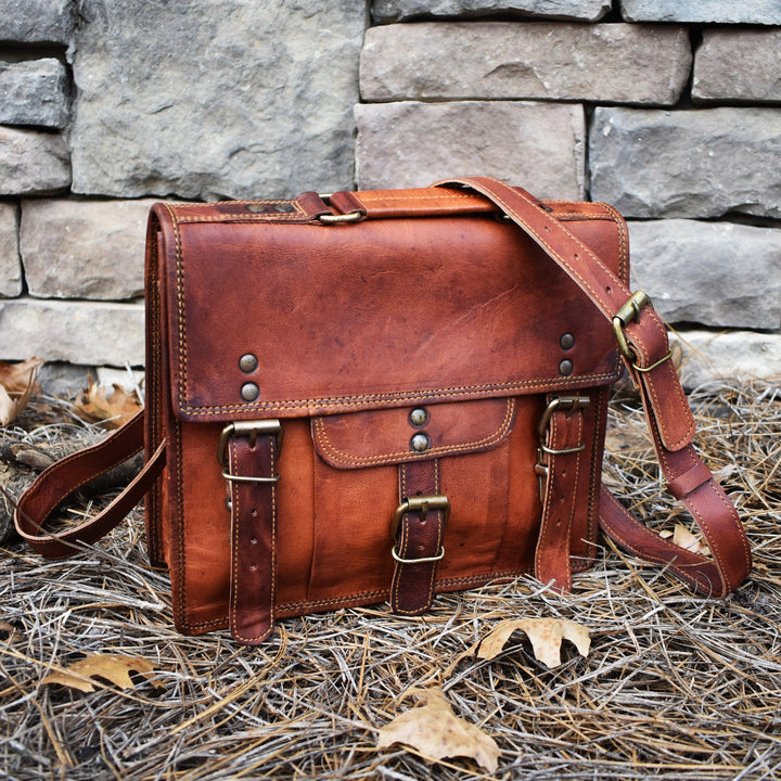 The Adventurer Leather Satchel - Medium