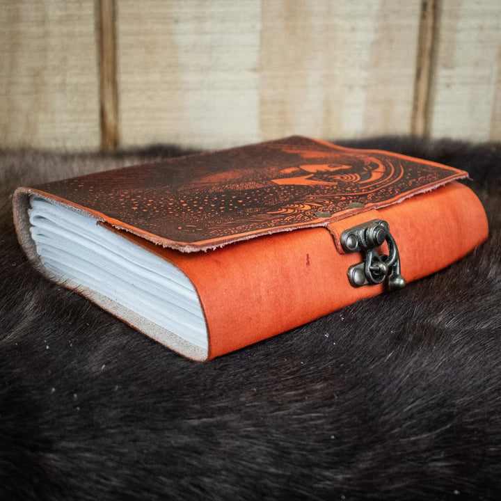 "Celtic Angel" Leather Journal