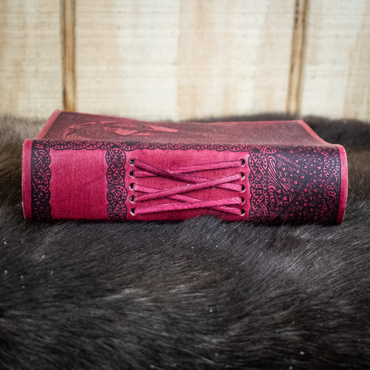 "Celtic Angel" Leather Journal