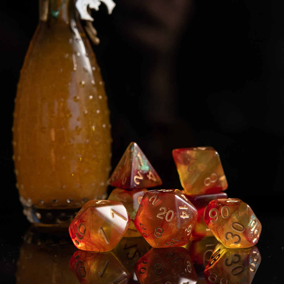 Elixir of Vitality Acrylic Dice Set