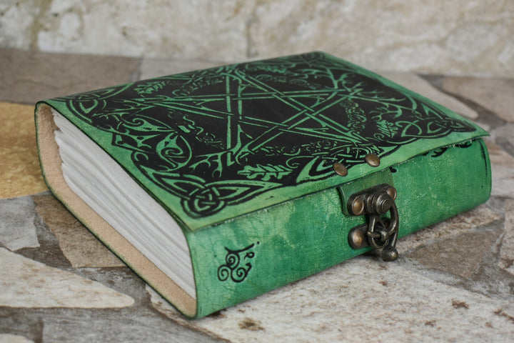 "Earth Pentacle" Leather Journal