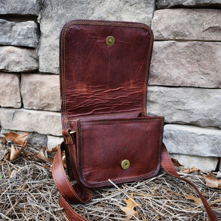 The Wanderer Leather Satchel - Small