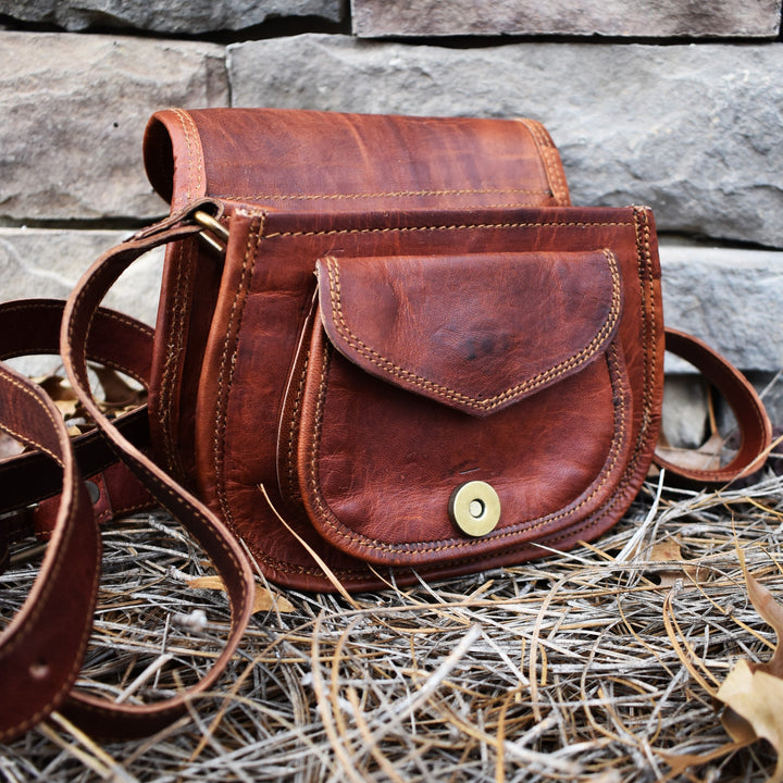 The Rogue Leather Satchel - Small (Tan)