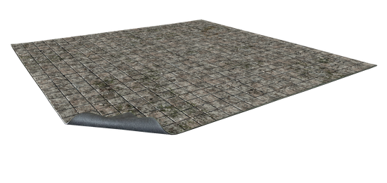 Flagstone Floor Gaming Mat 2x2