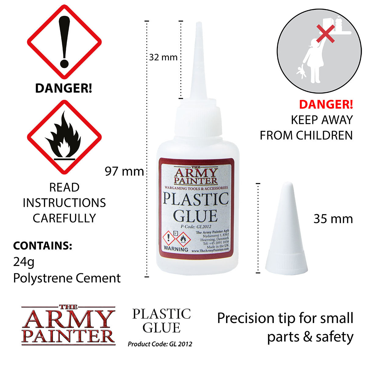 Miniature Plastic Glue