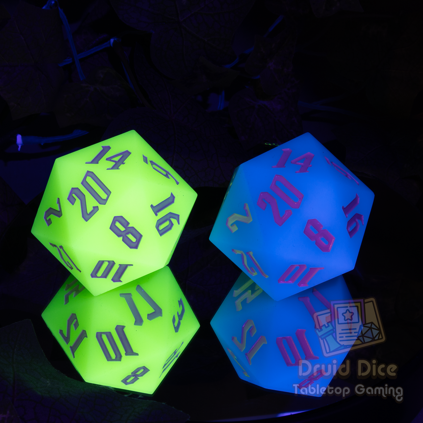 Silicone 55mm D20 (Glow in the Dark) - 5 Color Options