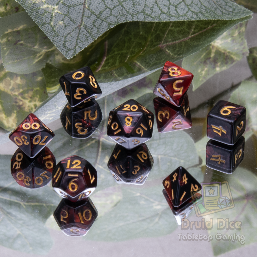 Mini Dual Color Dice - 5 color options