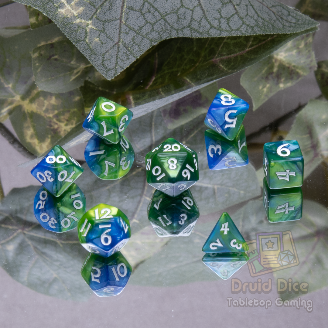 Mini Dual Color Dice - 5 color options