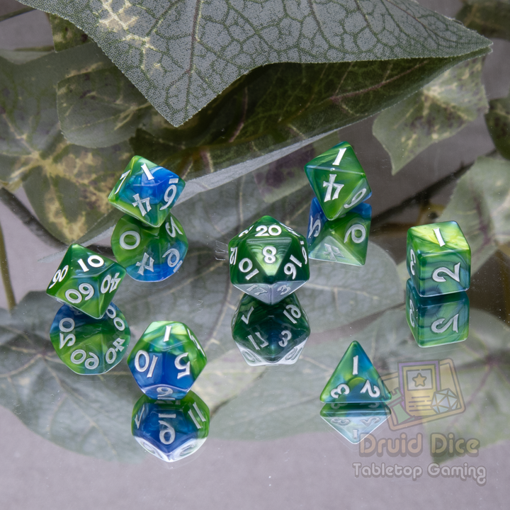 Mini Dual Color Dice - 5 color options