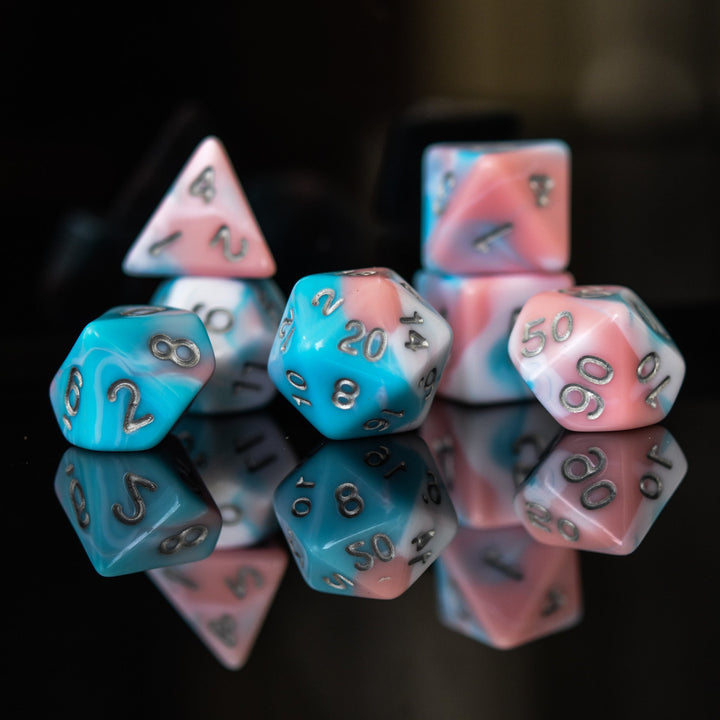 Lullaby Acrylic Dice Set