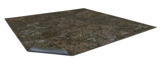 Muddy Streets Gaming Mat 2x2