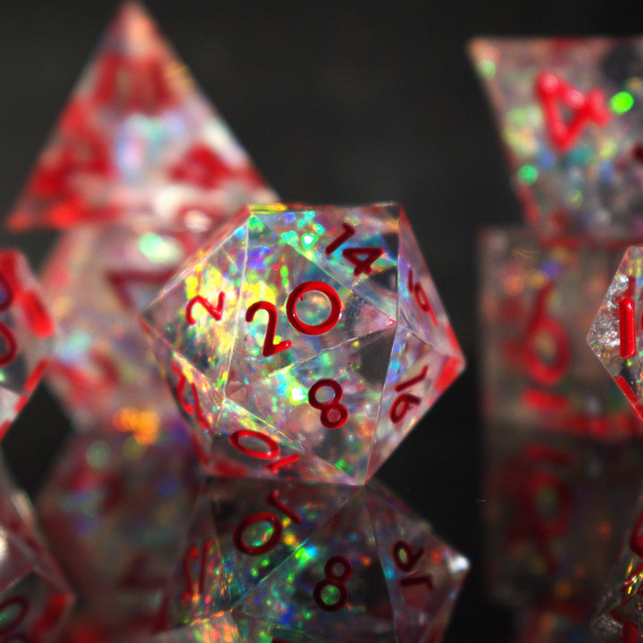 Shatter Sharp-Edged Resin Dice Set