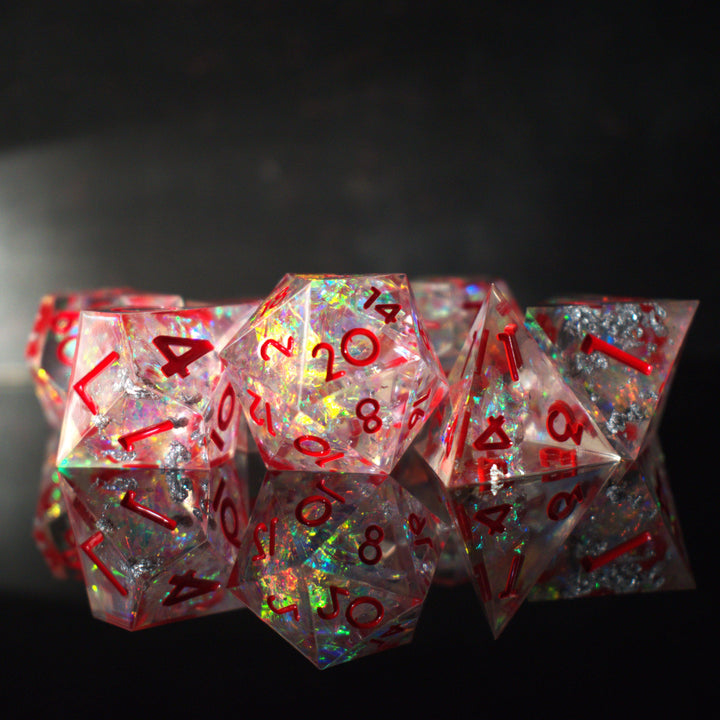 Shatter Sharp-Edged Resin Dice Set