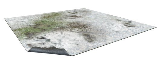 Winter Snowscape Gaming Mat 2x2