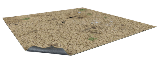 Desert Wasteland Gaming Mat 2x2