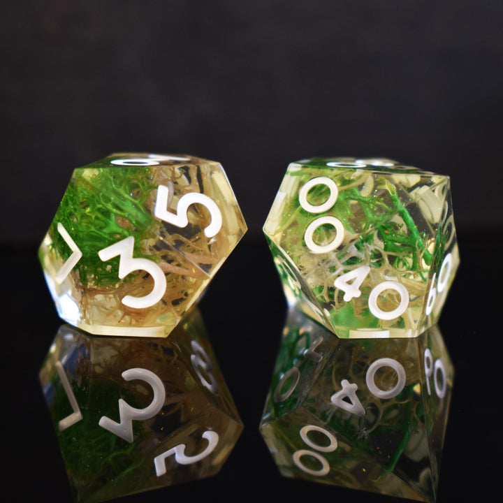 Thorn Whip Sharp-Edged Resin Dice Set