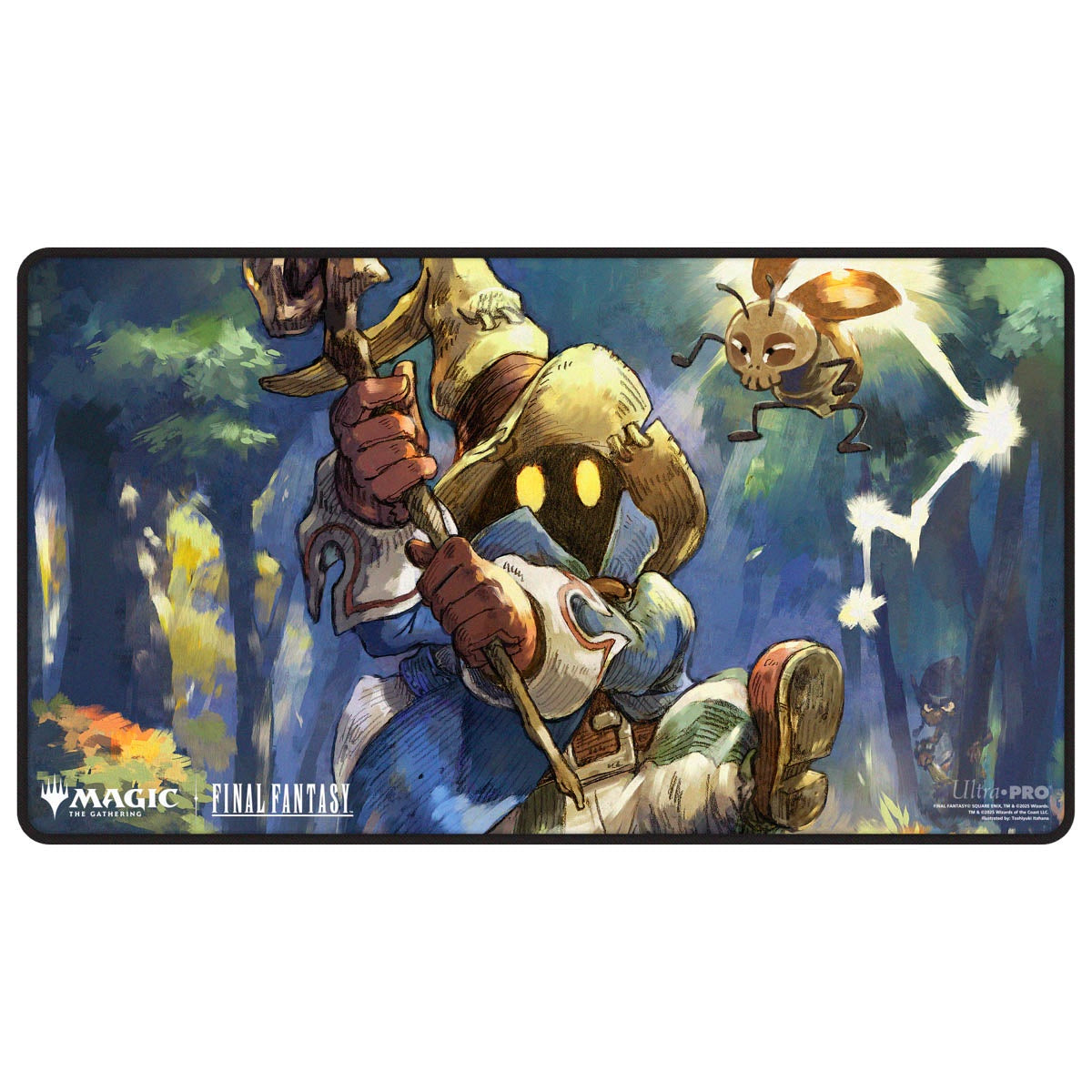 Final Fantasy -  Vivi Ornitier Storm - Black Stitched Premium MTG UltraPro Playmat: Universes Beyond