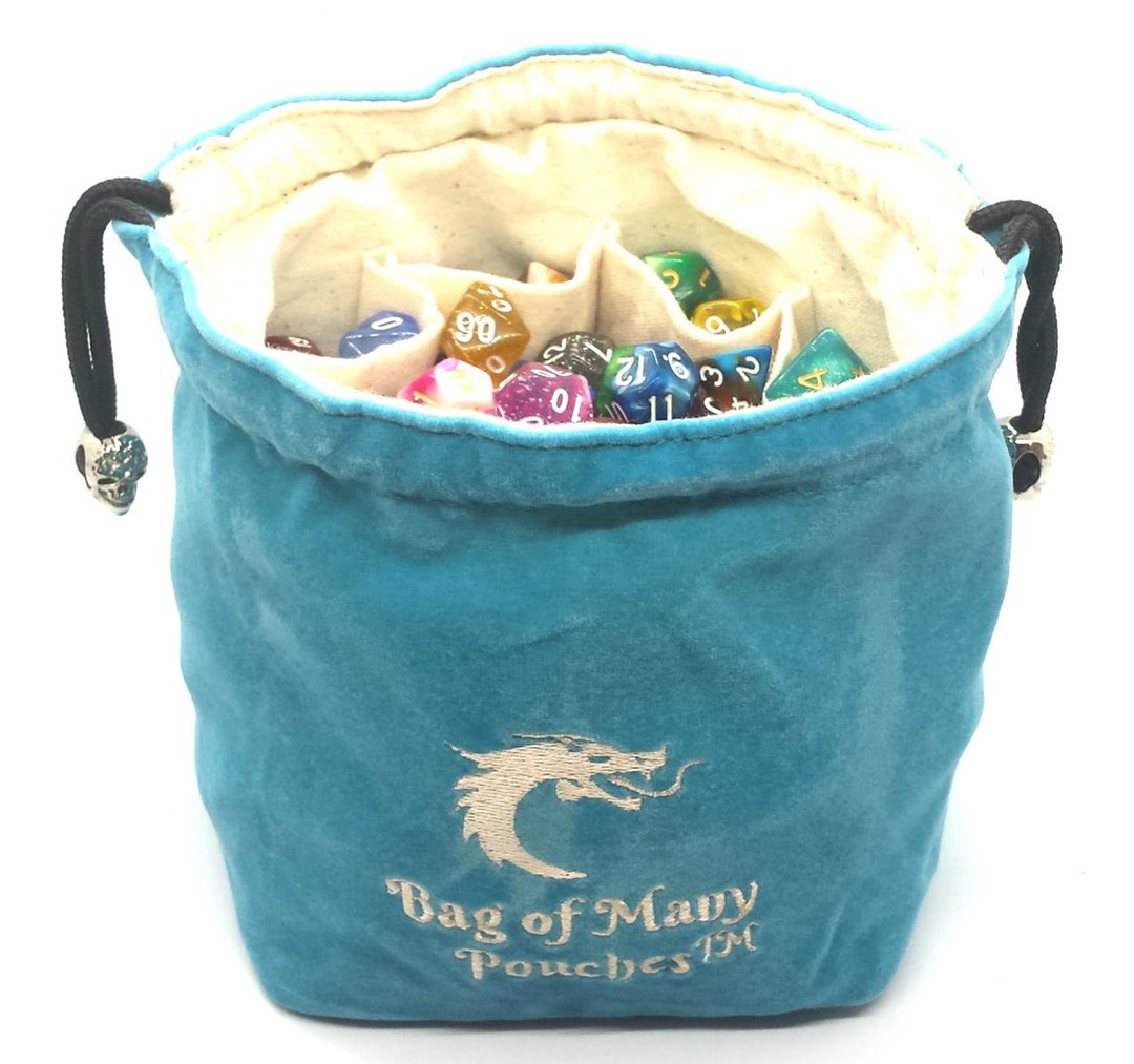 Bag of Many Pouches RPG DnD Dice Bag - Mutiple Colors