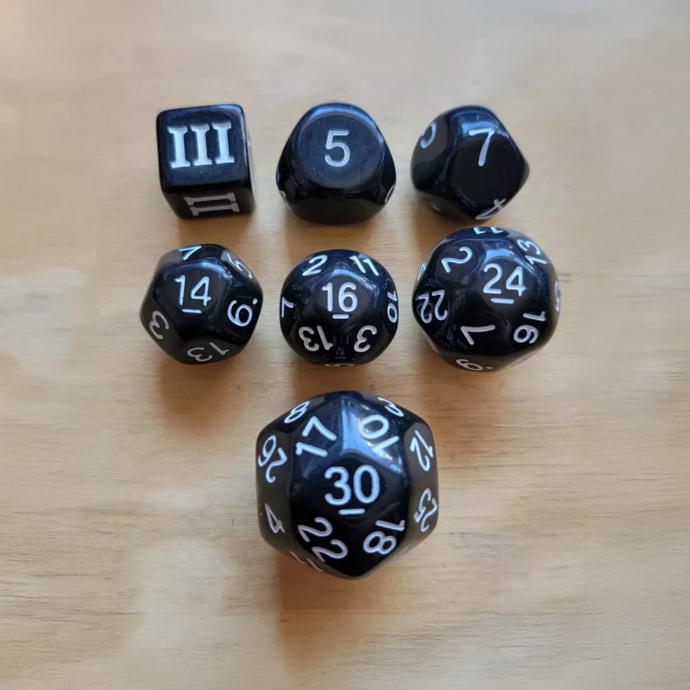 Dungeon Crawl Classics - Specialty Dice Set