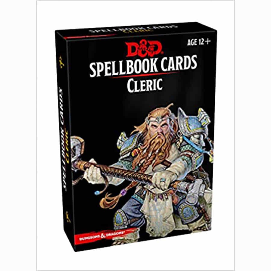 D&D: Spellbook cards - Cleric