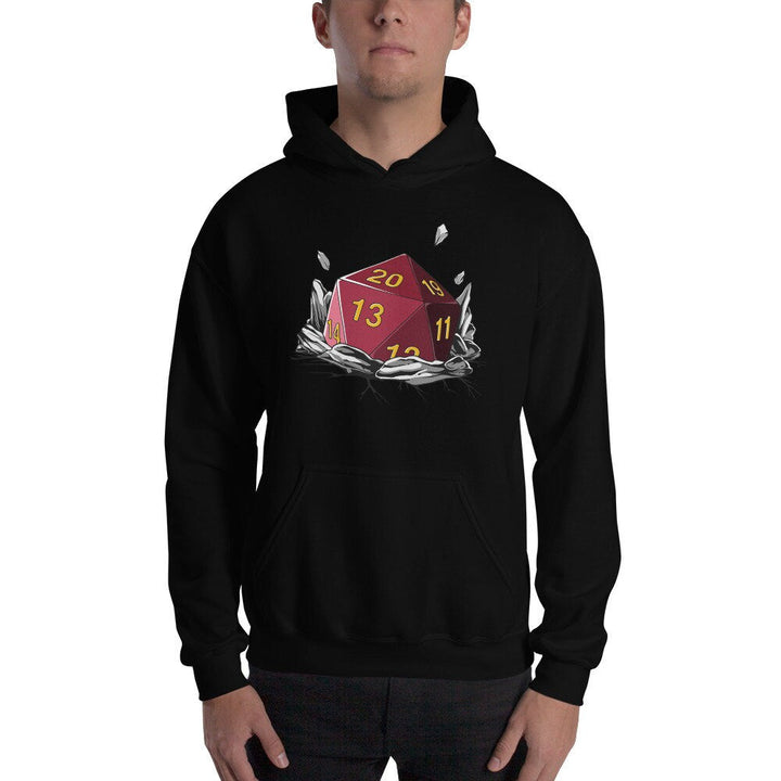 Hooded Sweatshirt - Dice Art - DND - Gift For Dnd - D20 Gift Hoodie- Game Master - Adventure - RPG Sweatshirt