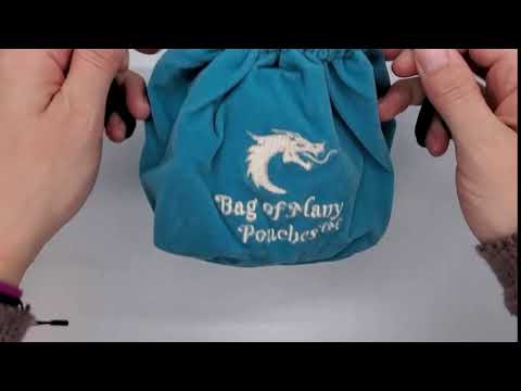 Bag of Many Pouches RPG DnD Dice Bag - Mutiple Colors