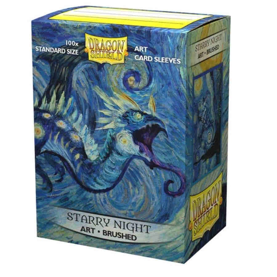 Brushed Art Sleeves - Standard Size:  Starry Night