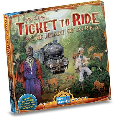 Ticket to Ride: The Heart of Africa