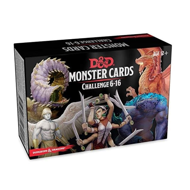 D&D: Monster Cards 6-16