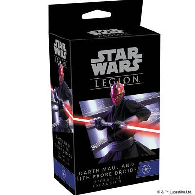 Star Wars Legion: Darth Maul and Sith Probe Droids Operative